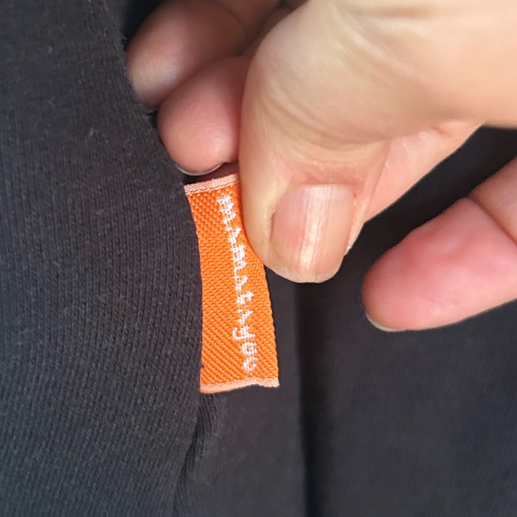 Vintage Black Boho Hippy Jacket Coat Festival Artsy Funky Asian Cotton Sz Large - Picture 7 of 14